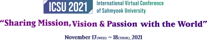 ICSU 2021 International Virtual Conference of Sahmyook University